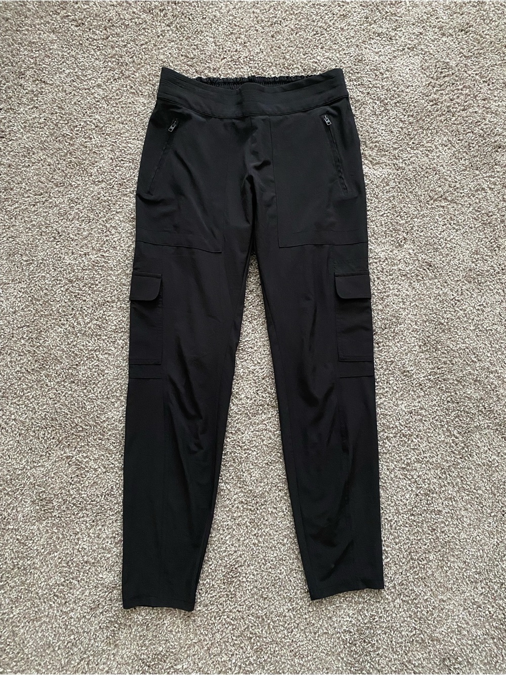 Athleta Black Chelsea Cargo Pants Size 2